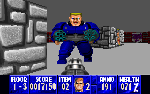 Wolfenstein 3d сколько уровней